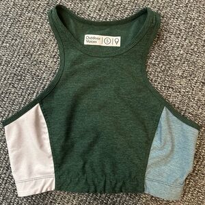 Outdoor Voices Bra | Athena top | Crop Top | Colorblock | Size Small
